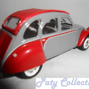 CITROËN 2CV DOLLY GRIS ET ROUGE – 1/43ème