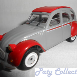 CITROËN 2CV DOLLY GRIS ET ROUGE – 1/43ème