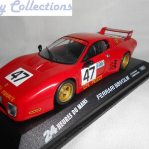 FERRARI BB512 LM N°47 DES 24 HEURES DU MANS DE 1981 1/43ème