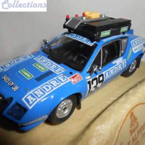 RENAULT ALPINE A310 N°139 DU RALLYE PARIS-DAKAR 1981 1/43ème