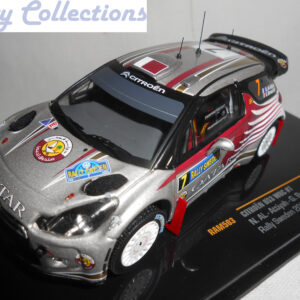 CITROEN DS3 WRC N°7 DU RALLYE DE SUEDE 2012 1/43ème