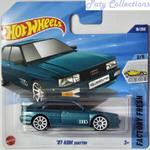 &rsquo;87 AUDI QUATTRO – HOT WHEELS HW FACTORY FRESH 2/5  1/64ème