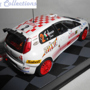 ABARTH GRANDE PUNTO S2000 N°2 DU RALLYE EL MONTE CARLO DE 2009  1/43ème