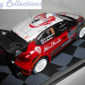 CITROËN C3 WRC N°8 DU RALLYE EL MONTE CARLO DE 2017  1/43ème