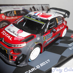 CITROËN C3 WRC N°8 DU RALLYE EL MONTE CARLO DE 2017  1/43ème