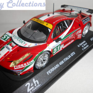 FERRARI 458 ITALIA GT2 N°51 DES 24 HEURES DU MANS 2011 1/43ème