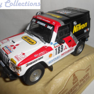 MITSUBISHI PAJERO N°189 DU RALLYE PARIS-DAKAR 1985 1/43ème