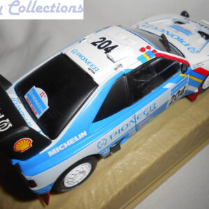 PEUGEOT 405 TURBO 16 N°204 DU RALLYE PARIS-DAKAR 1989 1/43ème