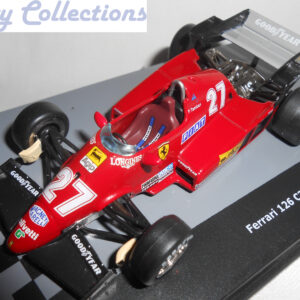 FERRARI 126 C2 B N°27 DE PATRICK TAMBAY DE 1983 1/43ème