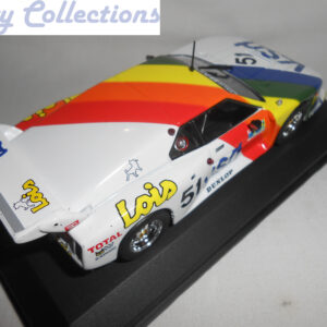 BMW M1 N°51 DES 24 HEURES DU MANS 1981  1/43ème