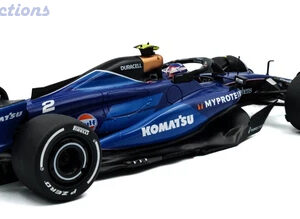 WILLIAMS F1 TEAM FW46 N°2 DU GRAND PRIX D&rsquo;ARABIE SAOUDIE DE 2024 DE ALEXANDER ALBON  1/43ème