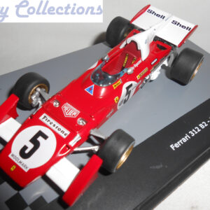 FERRARI 312 B2 N°5 DE 1971 DE CLAY REGAZZONI 1/43ème