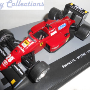 FERRARI F1 87/88C N°28 DE 1988 DE GERHARD BERGER  1/43ème